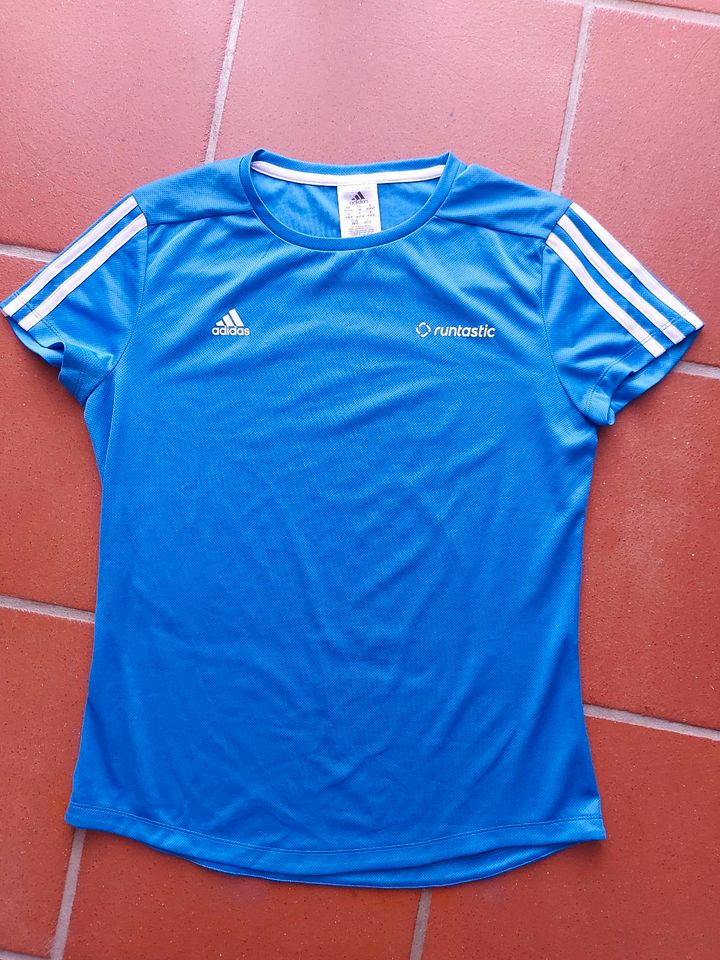 Adidas runtastic Fitness Running Training Shirt blau NEU Gr. M in Forstinning