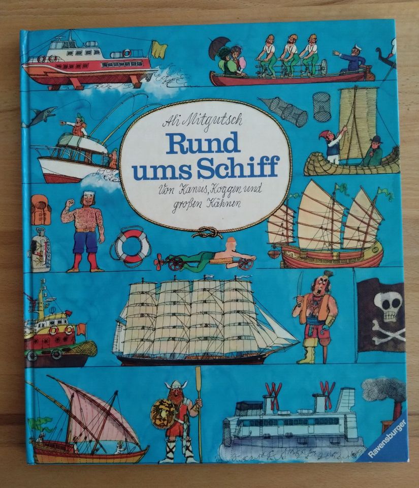 Ali Mitgutsch: Rund ums Schiff (Ravensburger, 1977), Kinderbuch in Frankfurt am Main