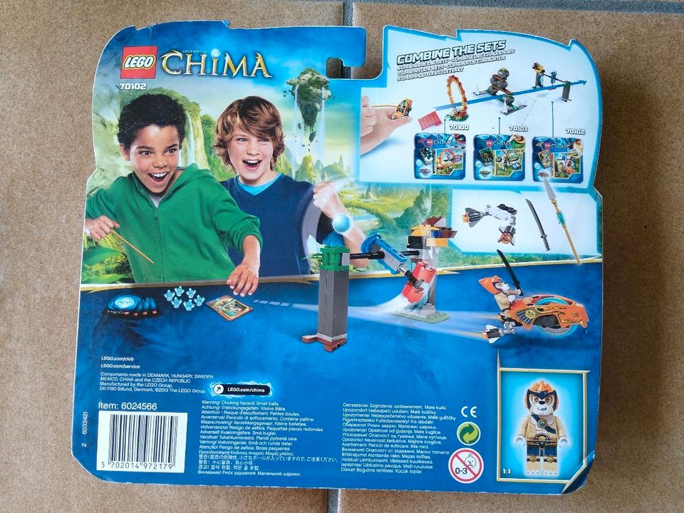 Lego Chima 70102 Chi-Wasserfall ("Leonidas"), originalverpackt in Wülfrath