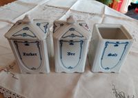 3 Vorratsbehälter Porzellan, im Jugenstil Niedersachsen - Gleichen Vorschau