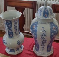 Fine China Lichte / Made in GDR Deckel-Vase und Vase Kiel - Meimersdorf-Moorsee Vorschau