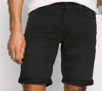 Only & Sons Jeans Shorts, Herren, schwarz, Gr. M Eimsbüttel - Hamburg Eidelstedt Vorschau