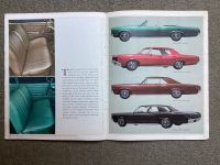 Prospekt brochure Pontiac 1966 USA Grand Prix Bonneville GTO rar Hessen - Modautal Vorschau