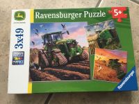 Puzzle Ravensburger 5+ Johne Deere, 3x49 Teile Baden-Württemberg - Birenbach Vorschau