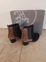 SALAMANDER Chelsea Boots Leder Leopardprint Gr. 36 NEU NP 169€ Nordrhein-Westfalen - Rheda-Wiedenbrück Vorschau