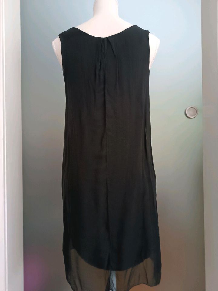 Bluse Tunikabluse Minikleid Gr. 40/42 schwarz in Stutensee