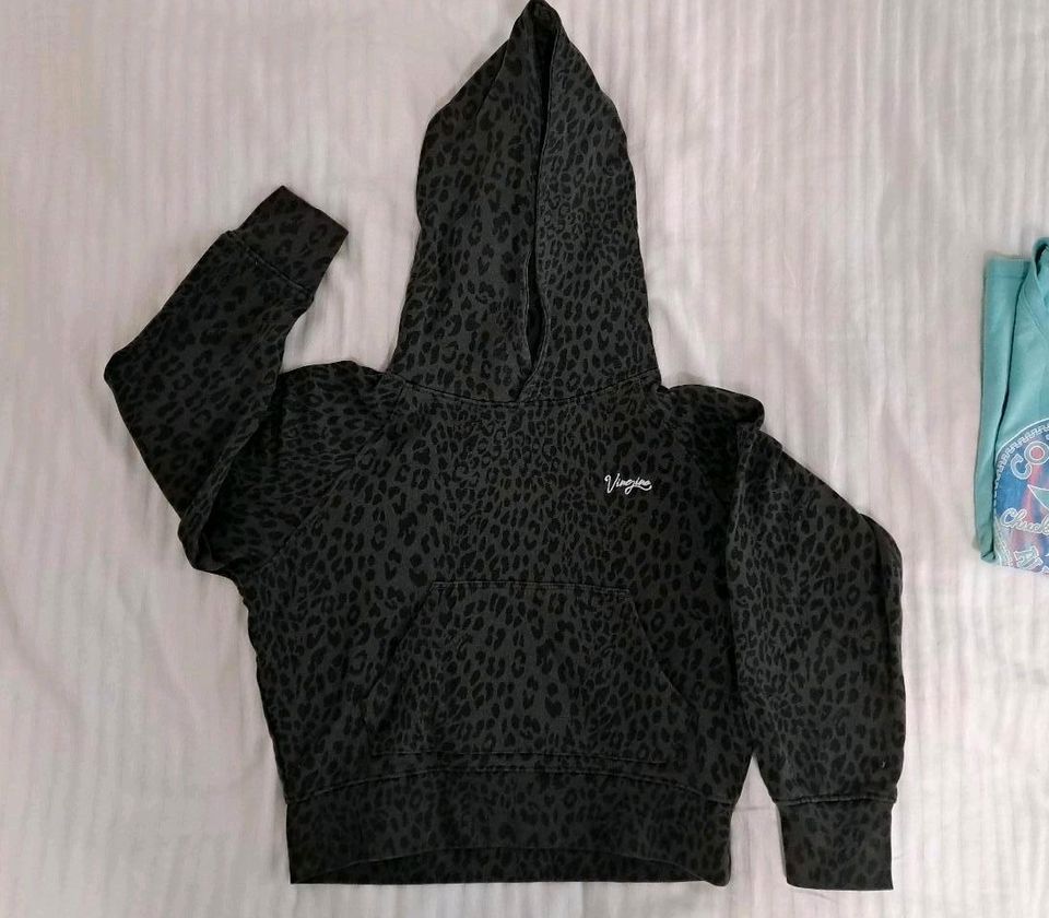 Hoodie Vingino Kapuzen Pulli  Leo 128 grau schwarz in Hamburg