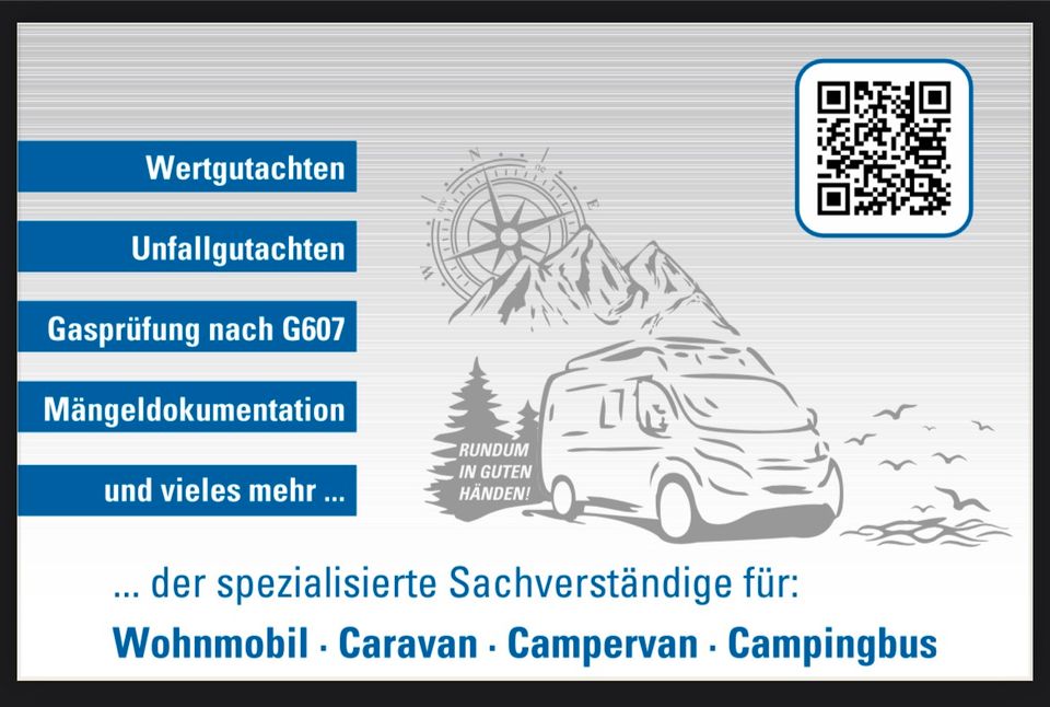 Camper Gutachter (Wohnmobil/Wohnwagen/Mobilheim/Camper/Campervan) in Kölln-Reisiek