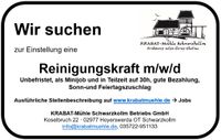 Reinigungskraft, Putzfee (m/w/d) Sachsen - Hoyerswerda Vorschau