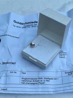 Single Ohrstecker , Weissgold , Brillant Schleswig-Holstein - Nortorf Vorschau