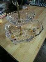 Glasschale, Obstschale, Etagere, Messing Köln - Porz Vorschau