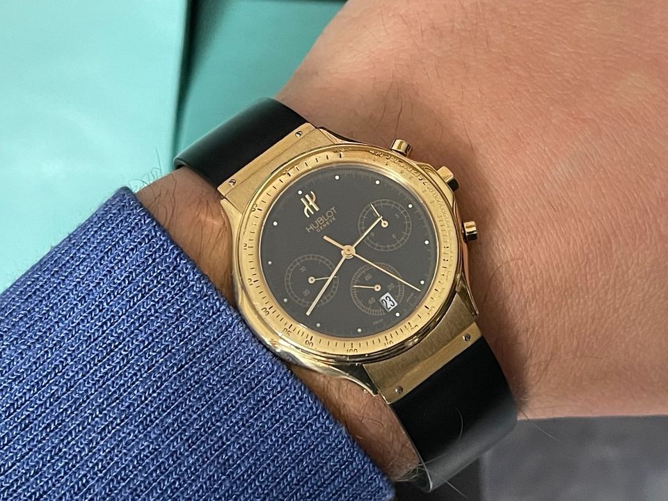 HUBLOT 18K Gold Armbanduhr Damen Herren Swiss Rolex Watch in Berlin