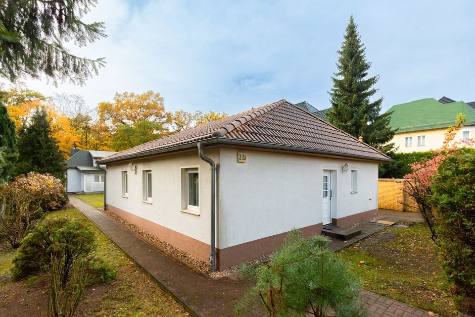 Solides EFH mit Sonnenterrasse und Carport in Mahlsdorf Süd in Berlin