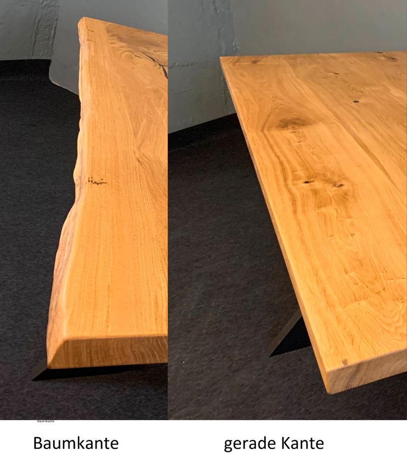 Massiv Eiche Tisch Baumtisch Ausziehbar Esstisch 180-230x100cm in Königswinter