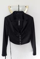 Blazer schwarz Satin crop Korsett XL/42 Boohoo neu mit Etikett Niedersachsen - Osnabrück Vorschau