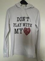 Hoodie mit Kapuze in weiß Rheinland-Pfalz - Mainz Vorschau