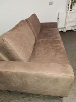 Sofa Velourleder, 3-Sitzer München - Bogenhausen Vorschau