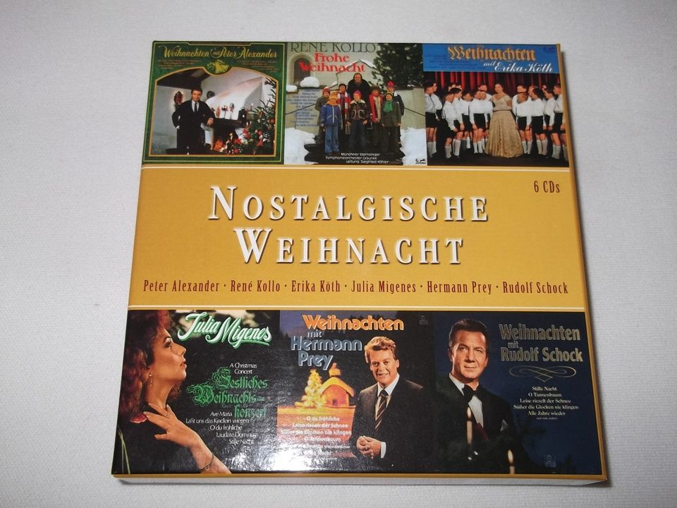 SONY WEIHNACHTS CD BOX-SET "NOSTALGISCHE WEIHNACHT" NEU OVP in Schwarzenbach am Wald