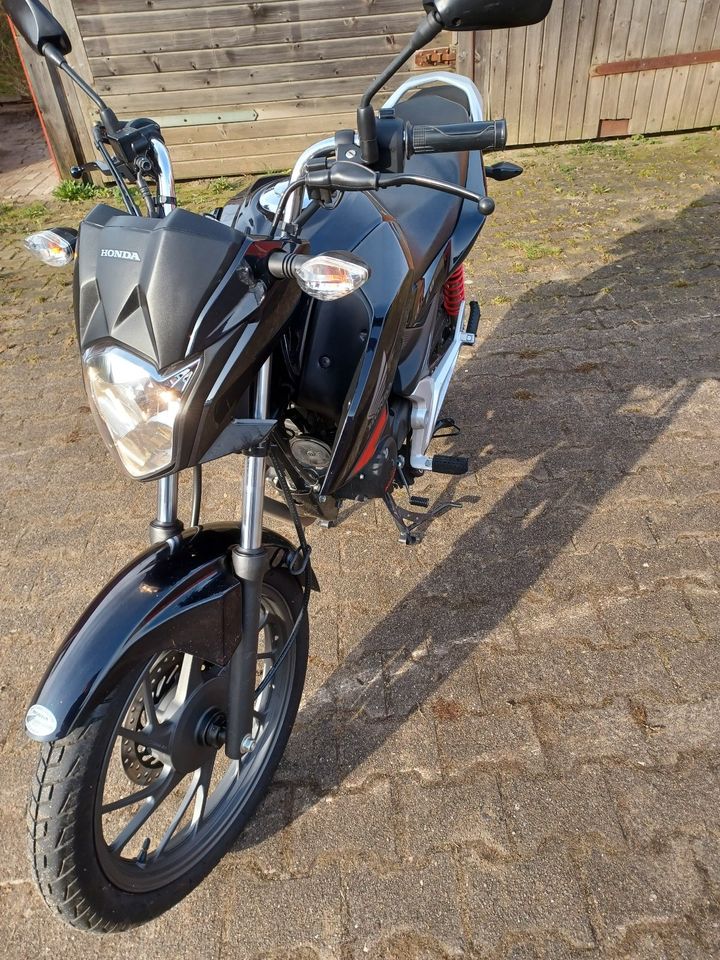 Honda CB125F in Lütau