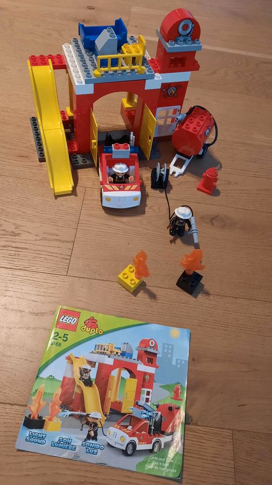 Lego Duplo Feuerwehr Hauptquartier 6168 in Bürgstadt