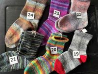 Kindersocken, Größe 23, 24, 25, neu, handgestrickt Niedersachsen - Seelze Vorschau