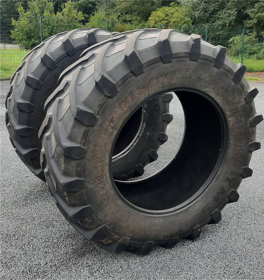 2x Trelleborg TM900 710/70 R42 Traktorreifen Schlepperreifen in Erkelenz