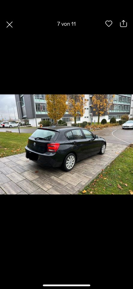 BMW 116 i mit Turbo 136 ps zuverlässiges Fahrzeug Tausch möglich in Reutlingen