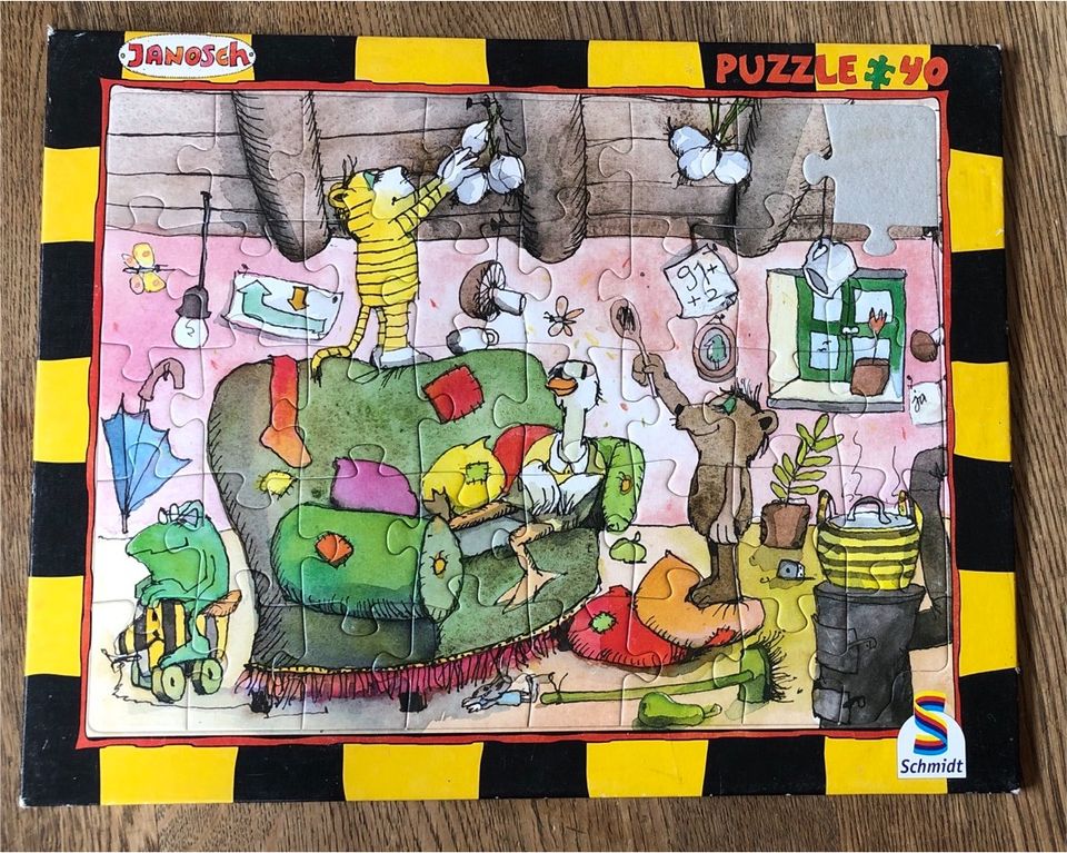 Set! Ravensburger / Schmidt Puzzle - Baustelle & Janosch in Lichtenstein