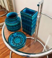 Blue Rimini Keramik Londi Bitossi Vase Krug Aschenbecher 1960 Ricklingen - Wettbergen Vorschau