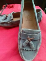 ECCO LEDER SLIPPER ITALIEN. BLAU. GR. 38 Düsseldorf - Heerdt Vorschau