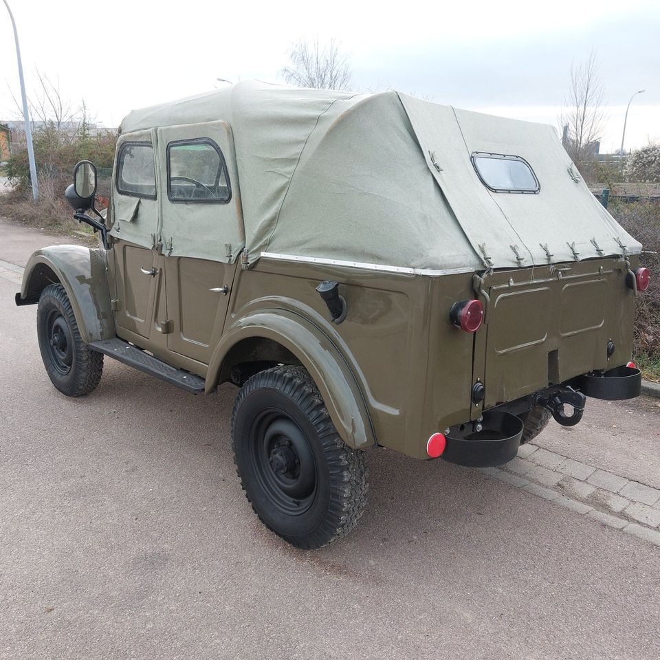 Neue Plane / Verdeck GAZ 69 M(2-Türig)*Neurfertigung*TOP Qualität in Bernburg (Saale)