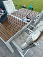 Ikea Gartentisch mit 6 Stühlen, Sonnenschirm, Polster Brandenburg - Ludwigsfelde Vorschau