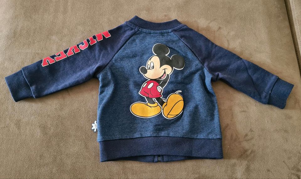 Mickey Mouse Sweatshirtjacke von Disney Baby C&A in der Größe 62 in Mönchengladbach