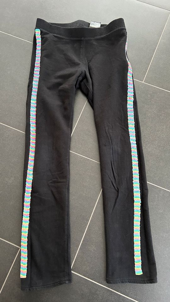 Leggings Jeggings Hose schwarz hm H&M Wendepailetten 140 in Norderstedt