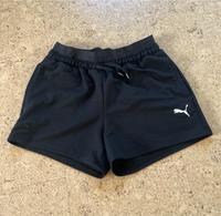 Schwarze, kurze Sporthose, Größe 176, Puma, mit Bund Hessen - Beselich Vorschau