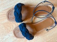 Neu! Unisa, Sandalen, Gr. 40, dunkelblau Nordrhein-Westfalen - Warburg Vorschau