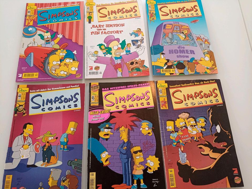 Simpsons Comics in Centrum