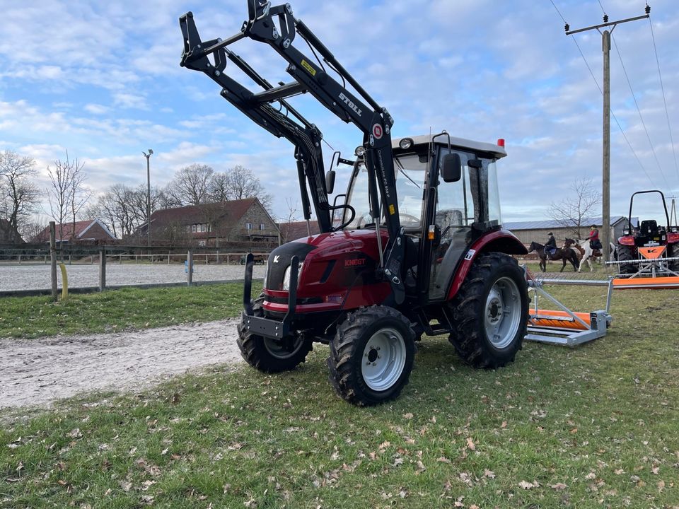 Kompakttraktor 50PS + Frontlader + Kabine | Knegt 504G3 | NEU in Neuenkirchen - Merzen