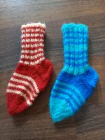 Handmade Baby Kleinkind Stricksocken Wollsocken geringelt Gr. 21 Niedersachsen - Oldenburg Vorschau