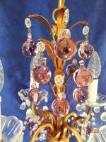 MURANO FLORENTINER KRONLEUCHTER WANDLAMPE BLATTGOLD BAROCK Erlenbach am Main  - Mechenhard Vorschau