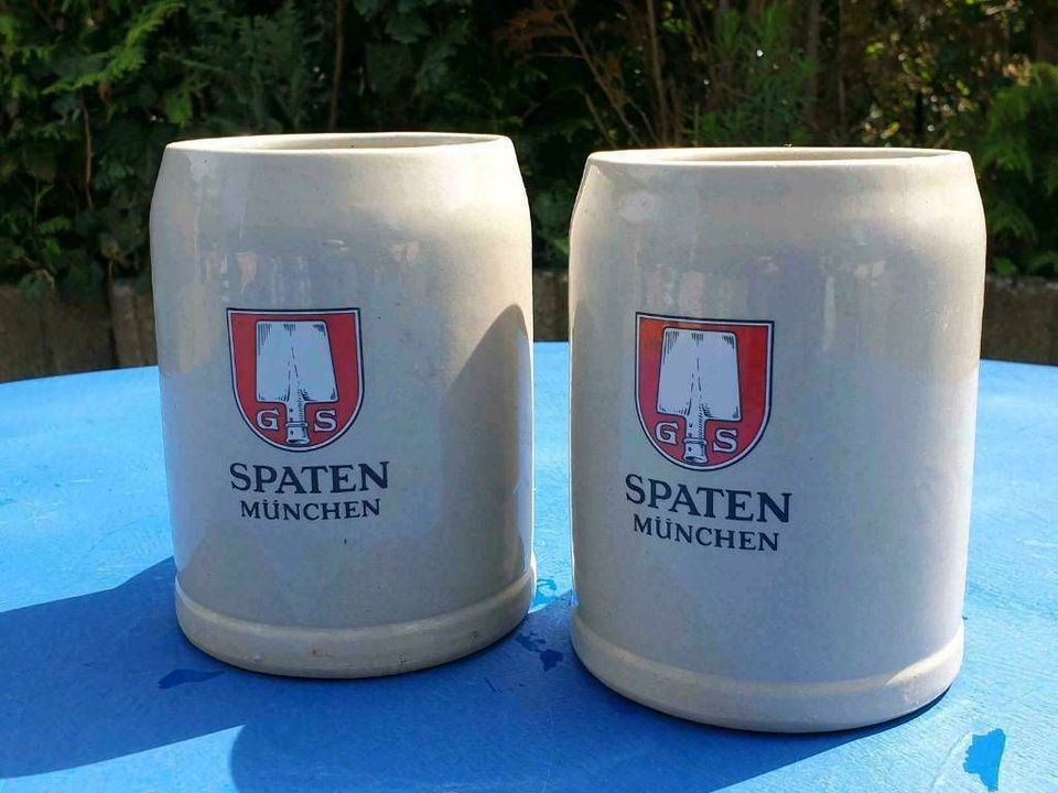 Diverse Bierkrug Tonbierkrüge Krüge in Obernkirchen