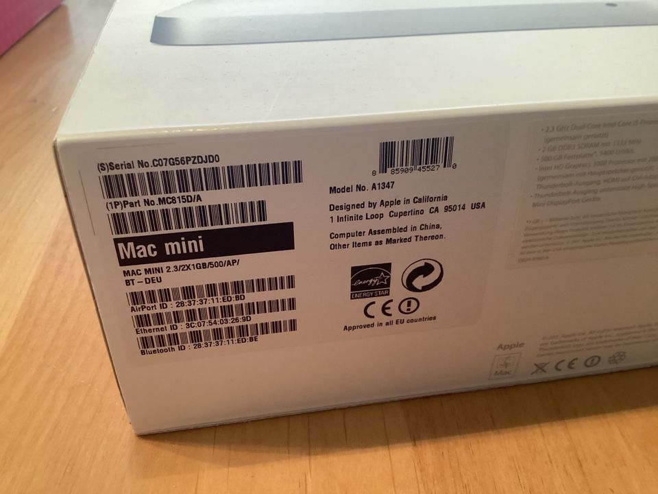 Apple mac mini (Model A1347) (mit RAM-Upgrade und zusätzlich SSD) in Groß-Umstadt