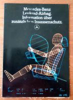 Prospekt Mercedes Benz Lenkrad Airbag Insassenschutz  1985 Niedersachsen - Hildesheim Vorschau