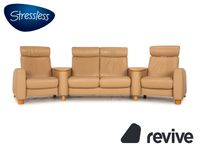 Stressless Arion Leder Viersitzer Creme Sofa Couch Funktion Lindenthal - Köln Lövenich Vorschau