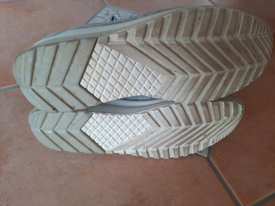 LEGERO Sneakers Gr 7  40,5 grausilber Neuwertig in Waldbreitbach