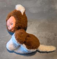 DDR Stofftier mit Gummigesicht Katze braun Sachsen-Anhalt - Weferlingen Vorschau