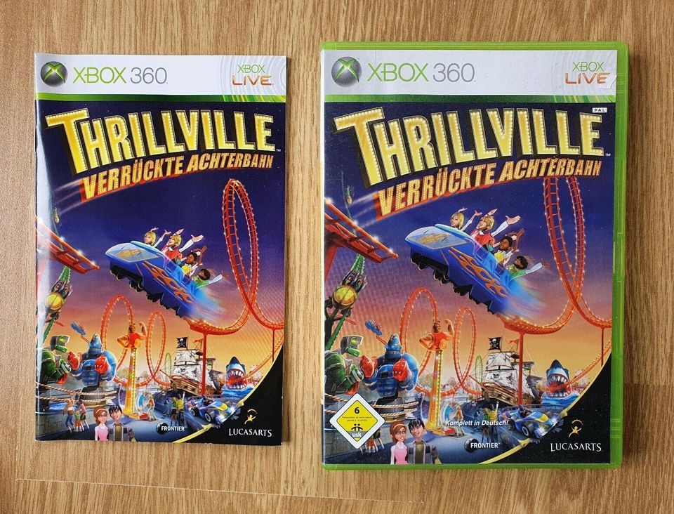 Thrillville für XBOX 360 inkl. Anleitung + OVP in Wittenborn