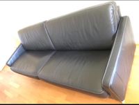 * Ledercouch * Ledersofa Couch schwarz - neuwertig Frankfurt am Main - Ginnheim Vorschau