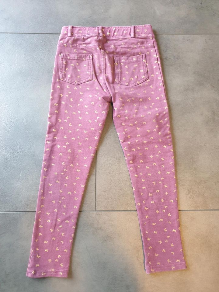 3 Teile Gr. 122 Leggings Strumpfhose Unterhemd Baumwolle H&M dopo in Röllbach