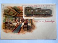 Eisenbahn, AK, Deutsche Bundesbahn, Ansichtskarte, Speisewagen Hessen - Gießen Vorschau